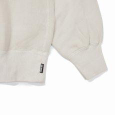 画像4: WACKO MARIA/WASHED HEAVY WEIGHT SWEAT SHIRT（IVORY）［クルーネックスウェット-26秋冬］ (4)