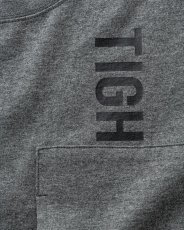 画像4: TIGHTBOOTH/STRAIGHT UP S/S T-SHIRT（Charcoal）［ストレートアップT-26秋冬］ (4)