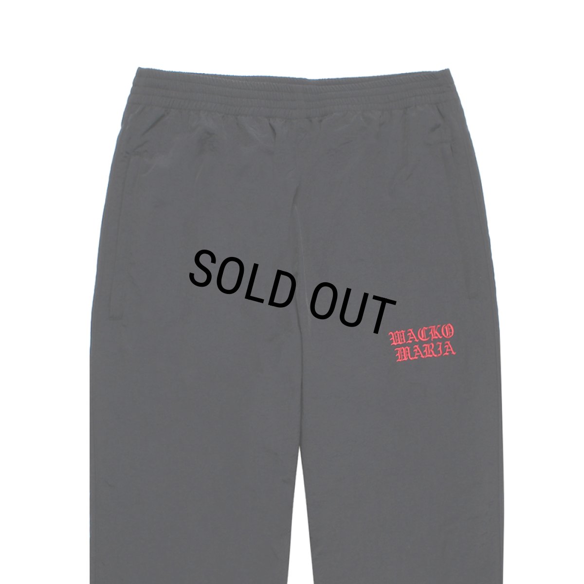 画像3: WACKO MARIA/TRACK PANTS（BLACK/RED）［トラックパンツ-26秋冬］ (3)