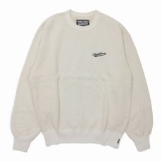 画像1: WACKO MARIA/WASHED HEAVY WEIGHT SWEAT SHIRT（IVORY）［クルーネックスウェット-26秋冬］ (1)