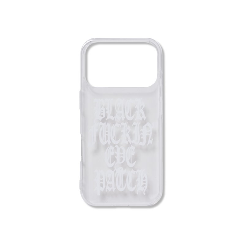 画像2: BlackEyePatch/OE BFEP iPhone CASE（CLEAR/WHITE）