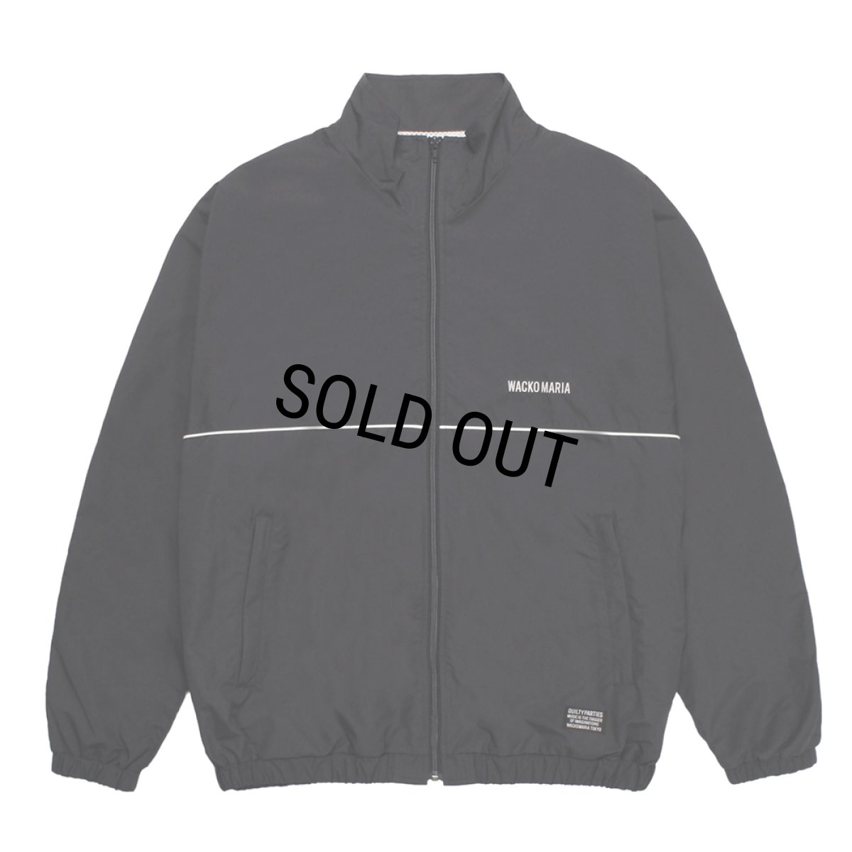 画像1: WACKO MARIA/TRACK JACKET（BLACK）［トラックJKT-26秋冬］ (1)