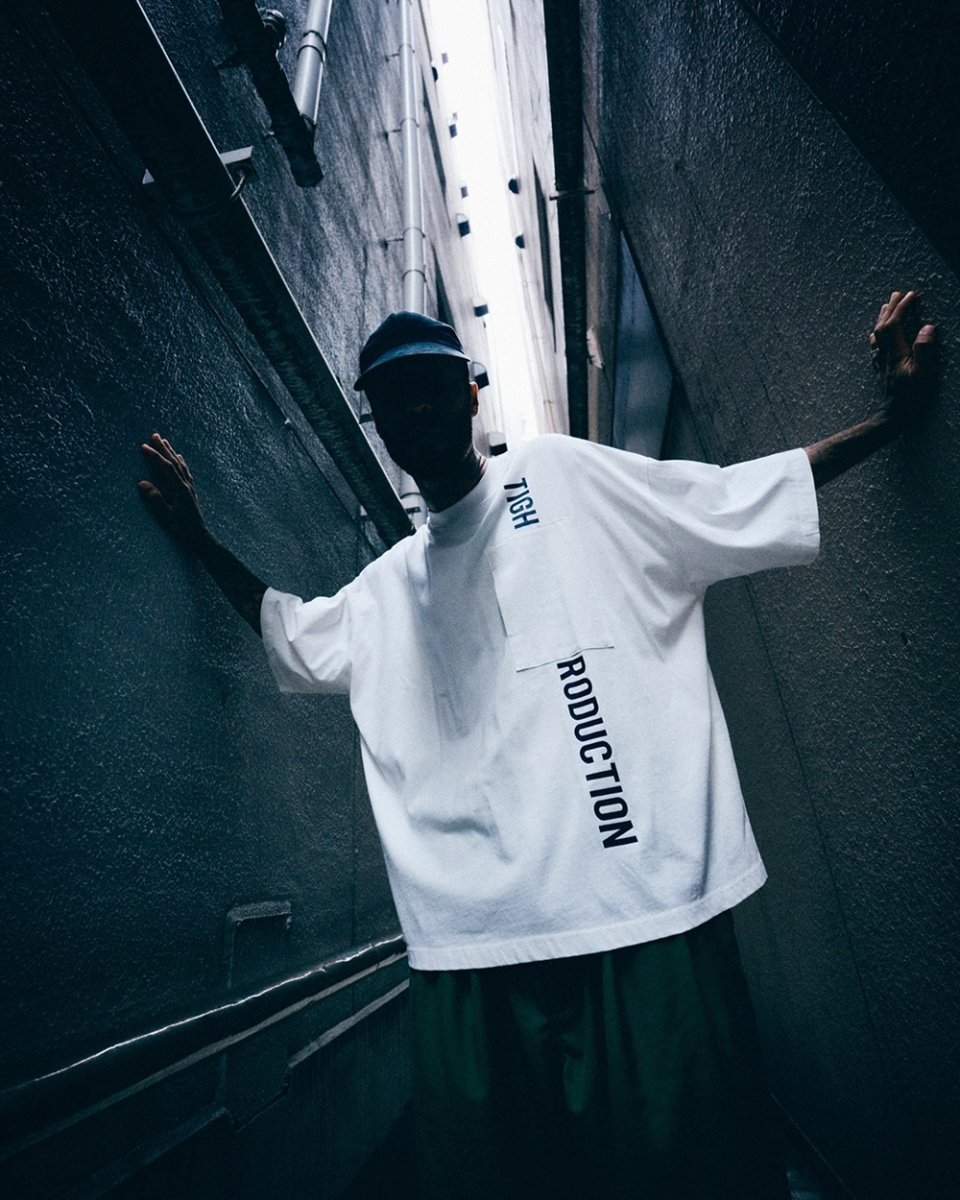 画像3: TIGHTBOOTH/STRAIGHT UP S/S T-SHIRT（Black）［ストレートアップT-26秋冬］ (3)