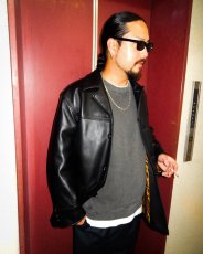 画像5: WACKO MARIA/LEATHER CAR COAT（BLACK）［レザーカーコート-26秋冬］ (5)