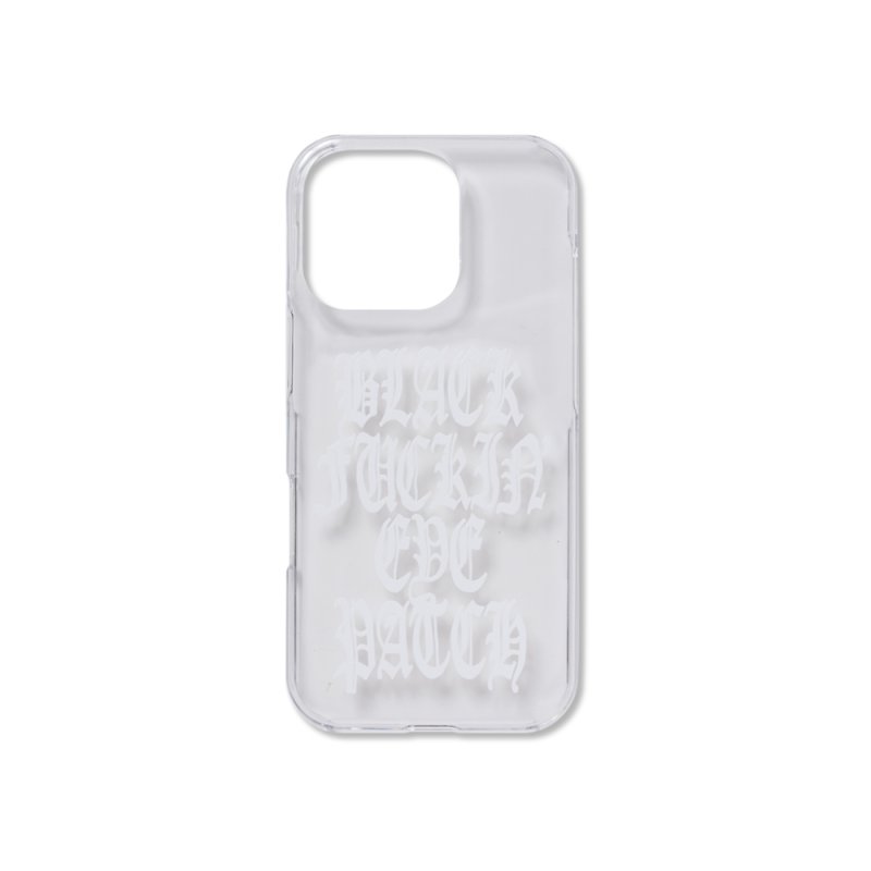 画像1: BlackEyePatch/OE BFEP iPhone CASE（CLEAR/WHITE）
