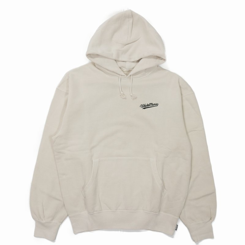 画像1: WACKO MARIA/WASHED HEAVY WEIGHT HOODED SWEAT SHIRT（IVORY）［プルオーバーパーカー-26秋冬］