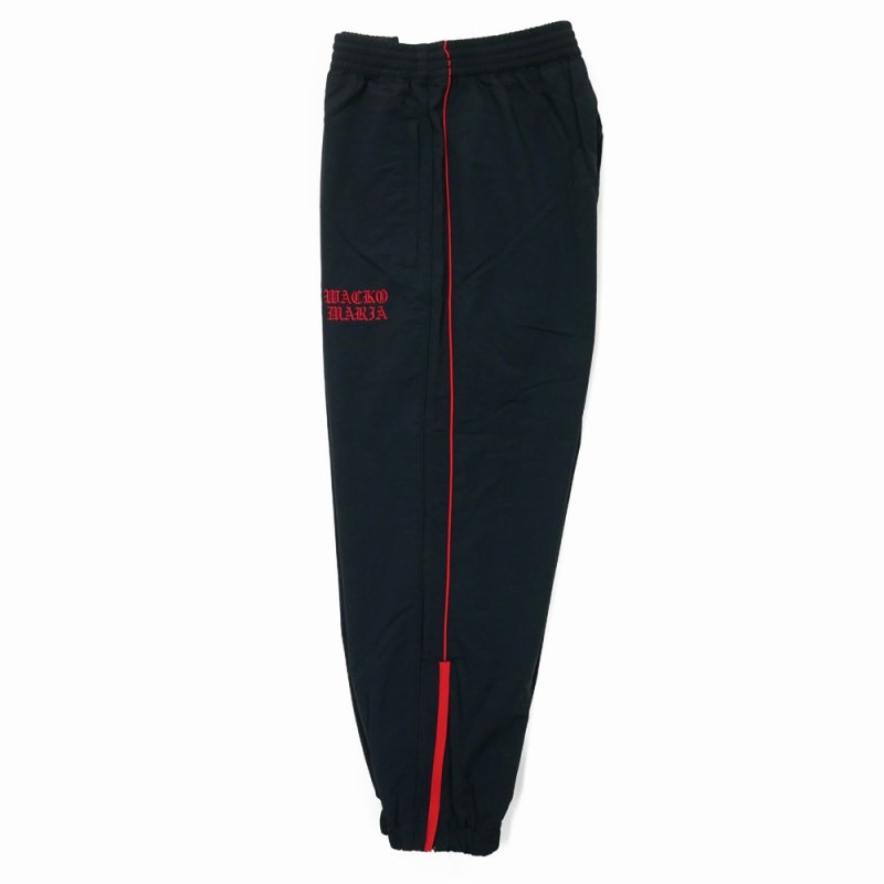 画像2: WACKO MARIA/TRACK PANTS（BLACK/RED）［トラックパンツ-26秋冬］