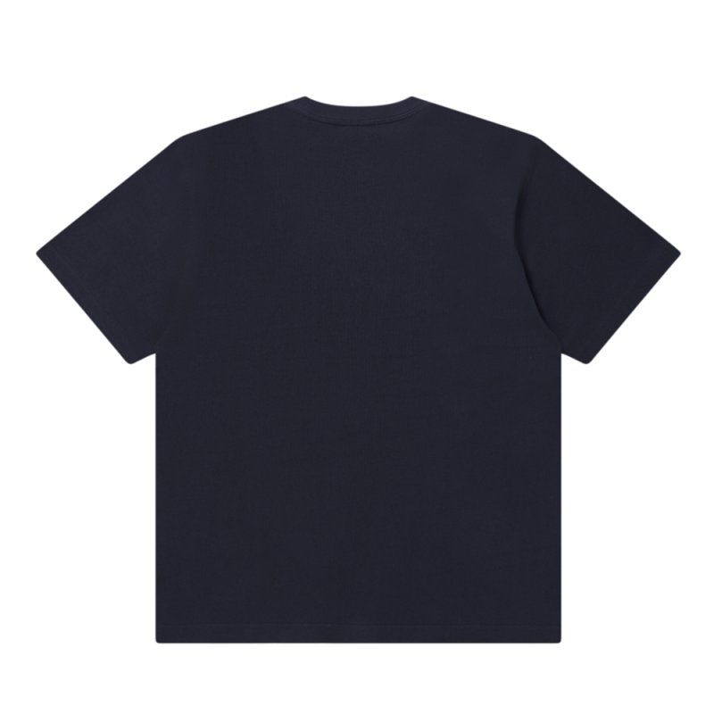 画像2: BlackEyePatch/SLOPPY SCRIPT TEE(NAVY)