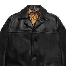 画像3: WACKO MARIA/LEATHER CAR COAT（BLACK）［レザーカーコート-26秋冬］ (3)