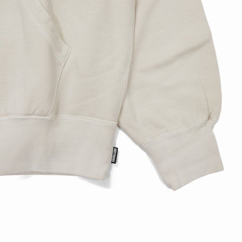 画像3: WACKO MARIA/WASHED HEAVY WEIGHT HOODED SWEAT SHIRT（IVORY）［プルオーバーパーカー-26秋冬］