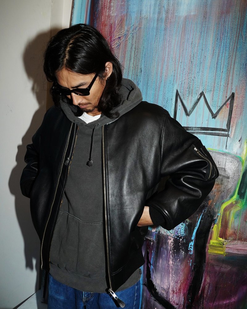 画像3: WACKO MARIA/WASHED HEAVY WEIGHT HOODED SWEAT SHIRT（GRAY）［プルオーバーパーカー-26秋冬］