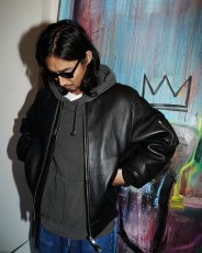 画像3: WACKO MARIA/WASHED HEAVY WEIGHT HOODED SWEAT SHIRT（GRAY）［プルオーバーパーカー-26秋冬］ (3)