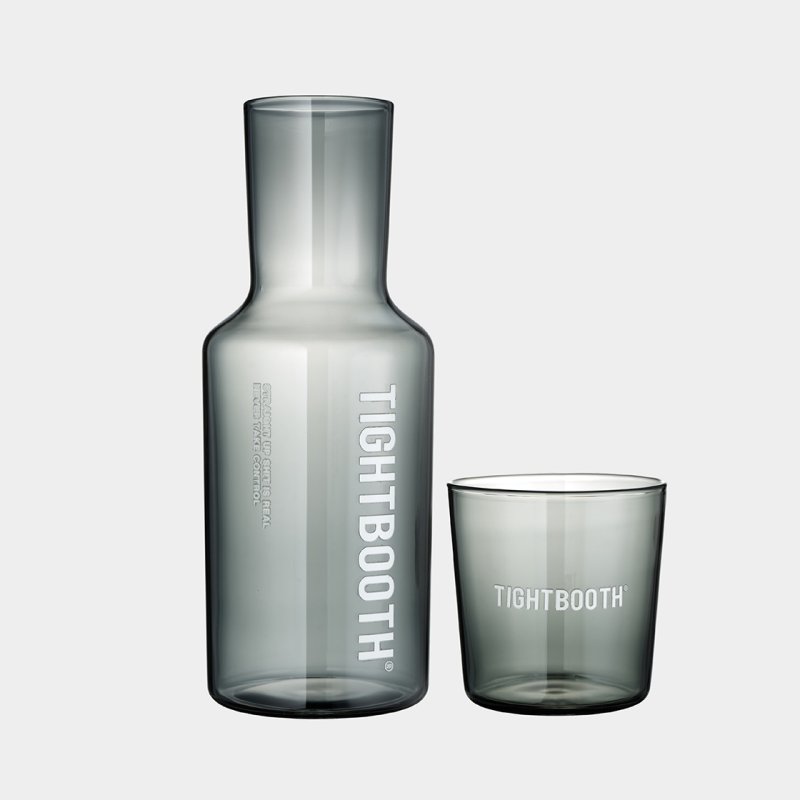 画像2: TIGHTBOOTH/LABEL LOGO CARAFE（Black）［ラベルロゴカラフェ-26秋冬］