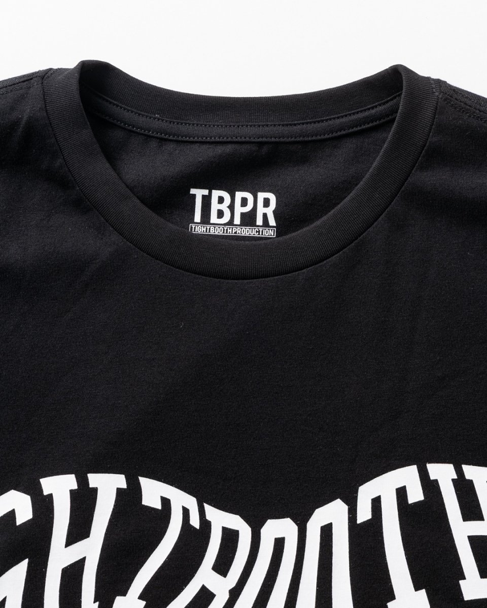 画像2: TIGHTBOOTH/ACID LOGO S/S T-SHIRT（Black）［アシッドロゴT-26秋冬］ (2)