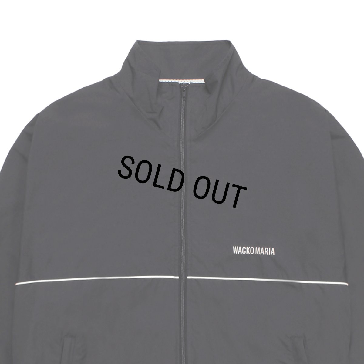 画像2: WACKO MARIA/TRACK JACKET（BLACK）［トラックJKT-26秋冬］ (2)