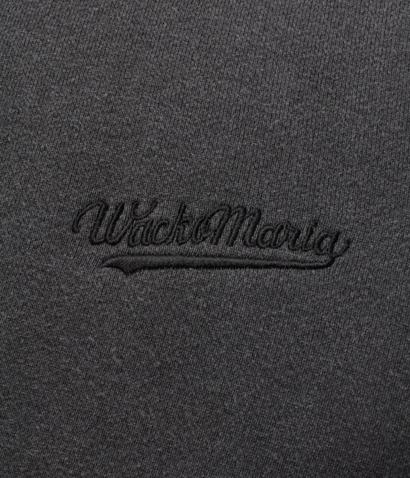 画像3: WACKO MARIA/WASHED HEAVY WEIGHT ZIP UP HOODED SWEAT SHIRT（GRAY）［ジップアップパーカー-26秋冬］