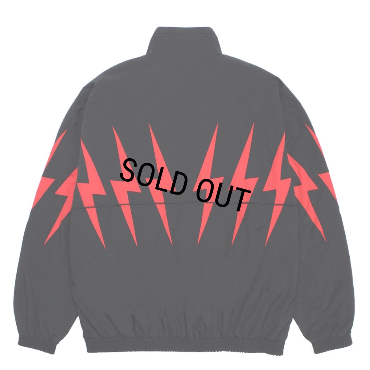 画像2: WACKO MARIA/TRACK JACKET（BLACK/RED）［トラックJKT-26秋冬］ (2)
