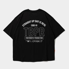 画像1: TIGHTBOOTH/STRAIGHT UP S/S T-SHIRT（Black）［ストレートアップT-26秋冬］ (1)