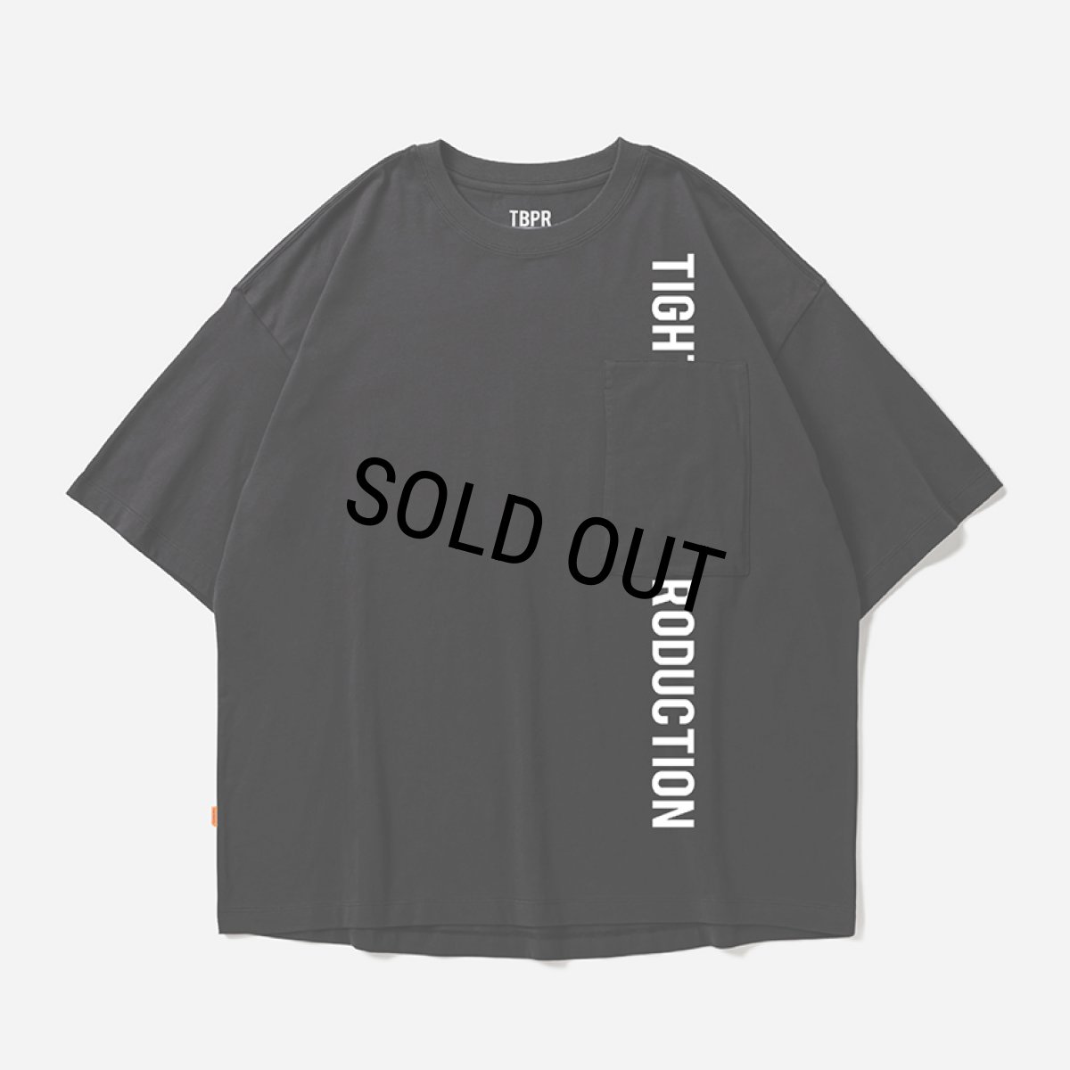 画像2: TIGHTBOOTH/STRAIGHT UP S/S T-SHIRT（Black）［ストレートアップT-26秋冬］ (2)