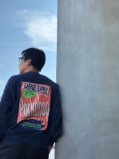 画像6: PORKCHOP/DETERGENT SWEAT（FADE NAVY）［ディタージェントスウェット-26秋冬］ (6)