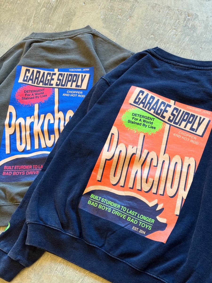 画像6: PORKCHOP/DETERGENT SWEAT（FADE GRAY）［ディタージェントスウェット-26秋冬］ (6)