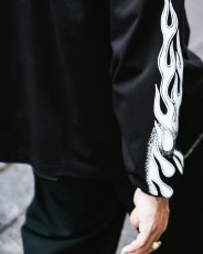 画像11: ANTIDOTE BUYERS CLUB/Pima Cotton L/S Tee（Reaper）（Pure Black） (11)
