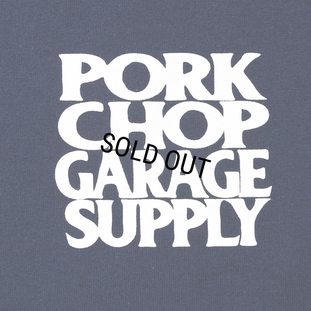 画像4: PORKCHOP/C&H LOGO L/S TEE（NAVY）［C&Hロゴ長袖T-26秋冬］ (4)