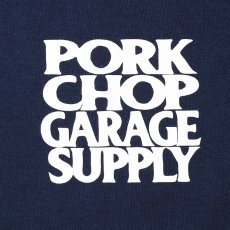 画像4: PORKCHOP/C&H LOGO L/S TEE（NAVY）［C&Hロゴ長袖T-26秋冬］ (4)