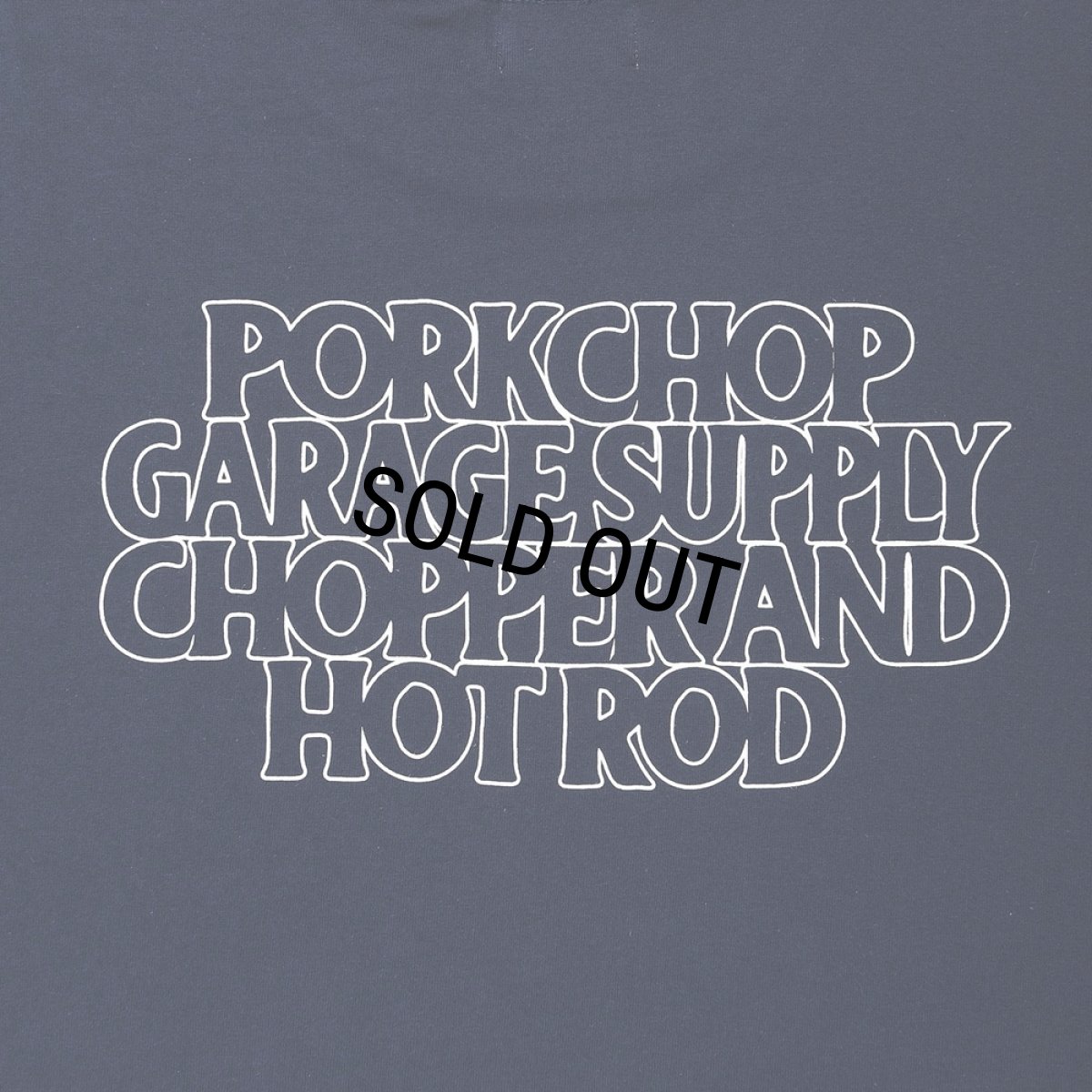 画像5: PORKCHOP/C&H LOGO L/S TEE（NAVY）［C&Hロゴ長袖T-26秋冬］ (5)