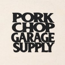 画像4: PORKCHOP/C&H LOGO L/S TEE（NATURAL）［C&Hロゴ長袖T-26秋冬］ (4)