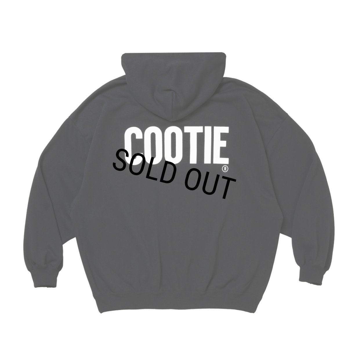 画像1: COOTIE PRODUCTIONS/Dry Tech Oversized Sweat Hoodie（Black）［ドライテックスウェットフーディー-26秋冬］ (1)