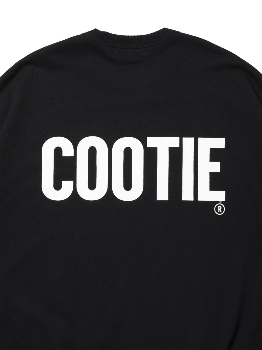 画像5: COOTIE PRODUCTIONS/Dry Tech Oversized Sweat Crew（Black）［ドライテックスウェットクルー-26秋冬］ (5)