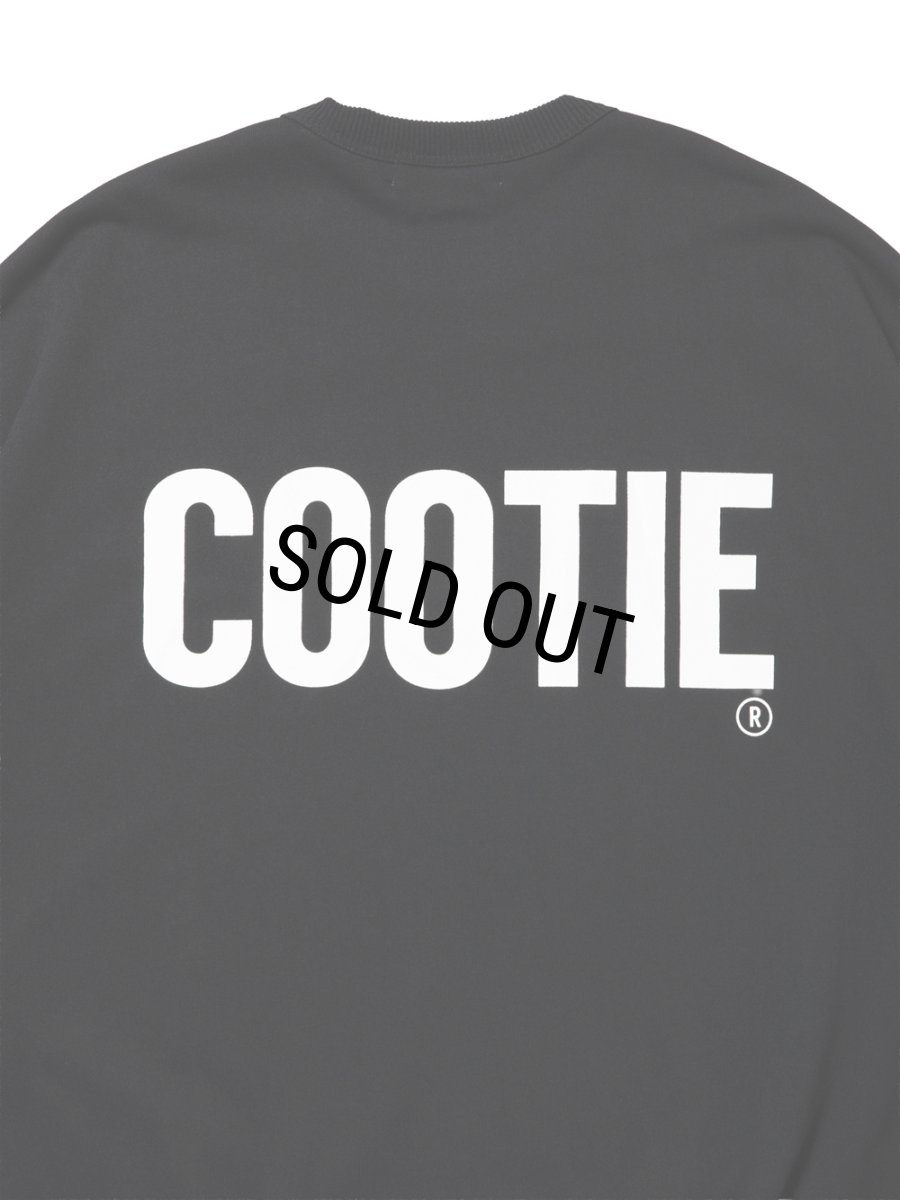 画像5: COOTIE PRODUCTIONS/Dry Tech Oversized Sweat Crew（Black）［ドライテックスウェットクルー-26秋冬］ (5)