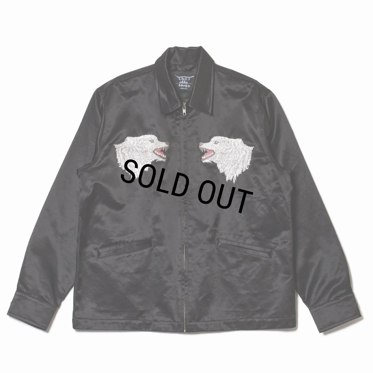 画像2: BUENA VISTA/embroidery jacket（×千代の富士）（BLACK/COLOR）［スーベニアJKT-26秋冬］ (2)