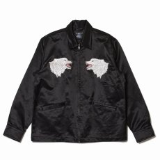 画像2: BUENA VISTA/embroidery jacket（×千代の富士）（BLACK/MONO）［スーベニアJKT-26秋冬］ (2)
