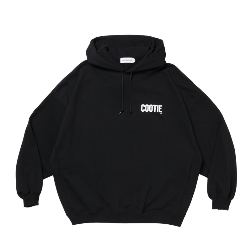 画像1: COOTIE PRODUCTIONS/Dry Tech Oversized Sweat Hoodie（Black）［ドライテックスウェットフーディー-26秋冬］