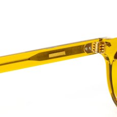 画像7: CALEE/B/W TYPE WIDE RIM GLASSES ＜BEER COLOR＞（YELLOW/BROWN）［サングラス-26秋冬］ (7)