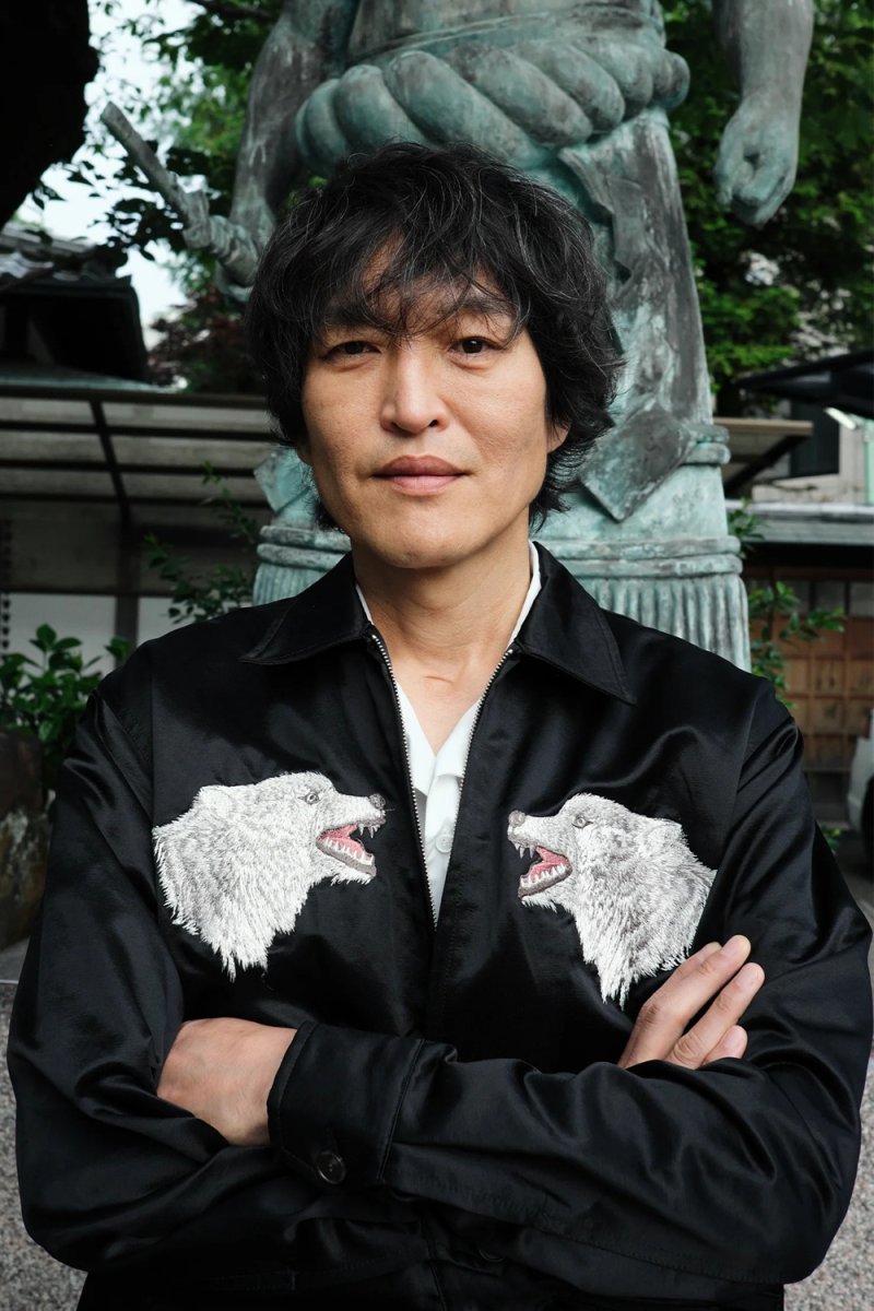 画像3: BUENA VISTA/embroidery jacket（×千代の富士）（BLACK/COLOR）［スーベニアJKT-26秋冬］