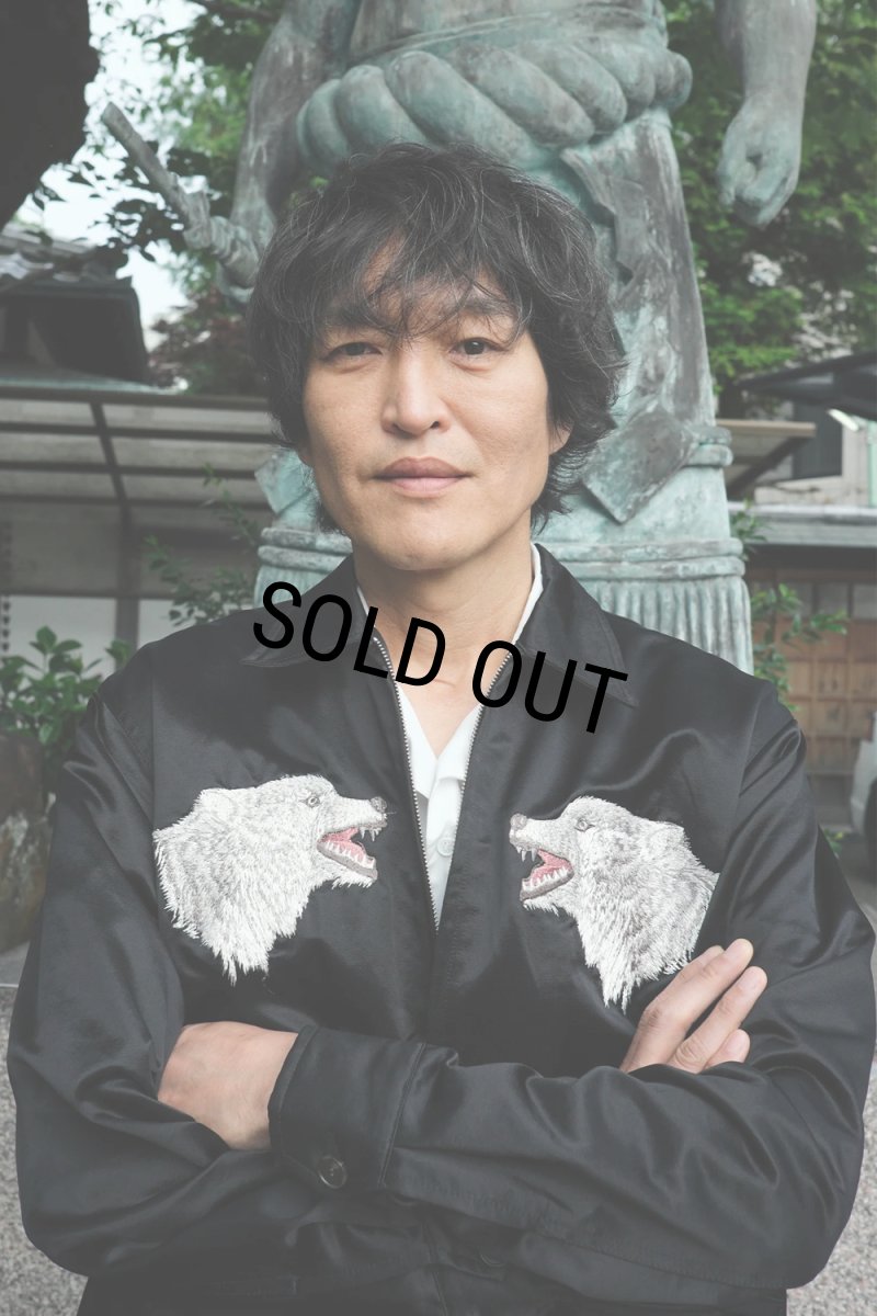 画像4: BUENA VISTA/embroidery jacket（×千代の富士）（BLACK/COLOR）［スーベニアJKT-26秋冬］ (4)