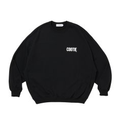 画像2: COOTIE PRODUCTIONS/Dry Tech Oversized Sweat Crew（Black）［ドライテックスウェットクルー-26秋冬］ (2)