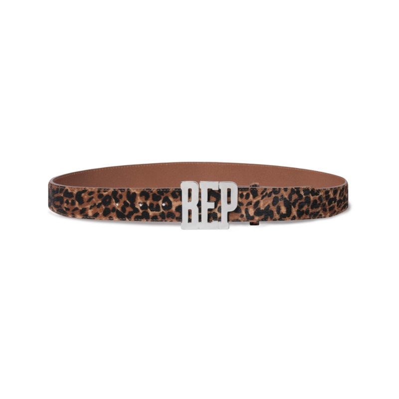 画像1: BlackEyePatch/LEOPARD LETTERS BELT（MULTI）