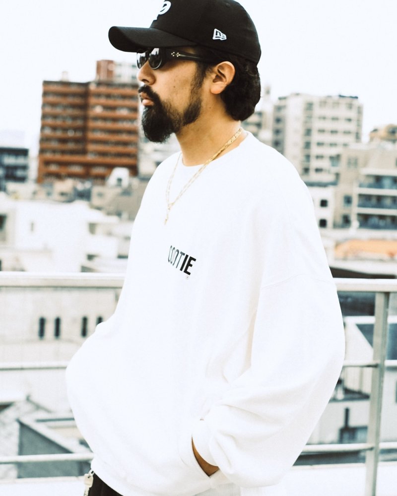画像3: COOTIE PRODUCTIONS/Dry Tech Oversized Sweat Crew（Off Ivory）［ドライテックスウェットクルー-26秋冬］