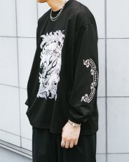 画像8: ANTIDOTE BUYERS CLUB/Pima Cotton L/S Tee（Reaper）（Pure Black） (8)