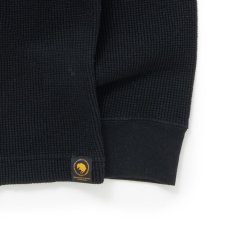画像3: RATS/WAFFLE THERMAL（BLACK）［ワッフルサーマル-26秋冬］ (3)