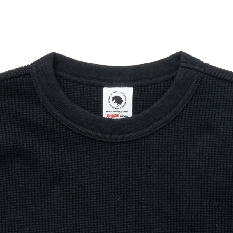 画像2: RATS/WAFFLE THERMAL（BLACK）［ワッフルサーマル-26秋冬］