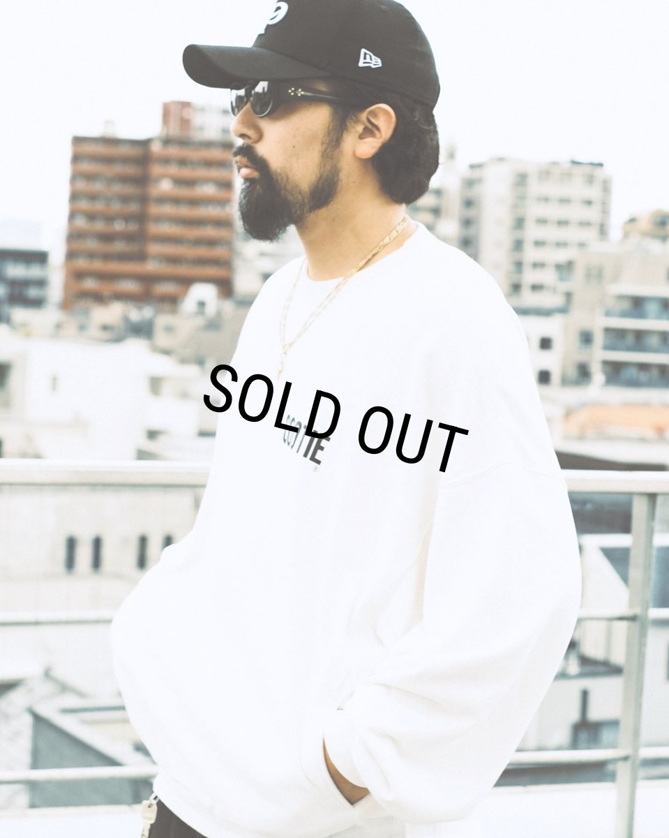 画像6: COOTIE PRODUCTIONS/Dry Tech Oversized Sweat Crew（Off Ivory）［ドライテックスウェットクルー-26秋冬］ (6)