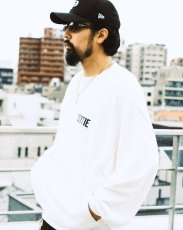画像6: COOTIE PRODUCTIONS/Dry Tech Oversized Sweat Crew（Off Ivory）［ドライテックスウェットクルー-26秋冬］ (6)
