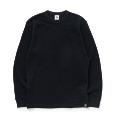 画像1: RATS/WAFFLE THERMAL（BLACK）［ワッフルサーマル-26秋冬］ (1)