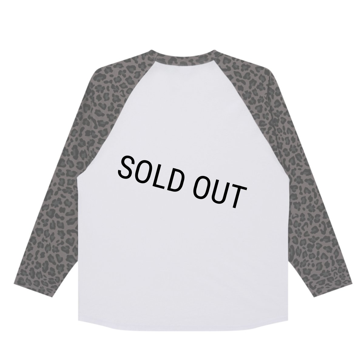 画像2: BlackEyePatch/CONDOR RAGLAN L/S TEE（WHITE/LEOPARD） (2)