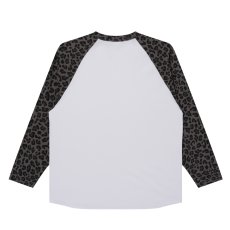画像2: BlackEyePatch/CONDOR RAGLAN L/S TEE（WHITE/LEOPARD） (2)